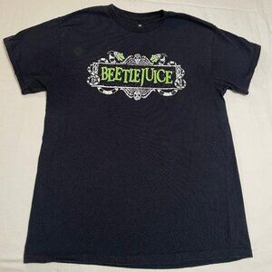 BEETLEJUICE Adult M T-shirt "Ghost with the Most" Glow in the Dark